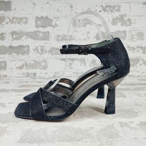 New Franco Sarto Rania 2 Black Stiletto Cut-Out Heels i138